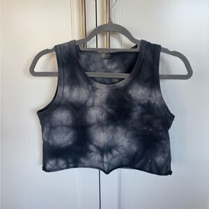 Brandy Melville J Galt - Tie-Dye Sleeveless Crop Top